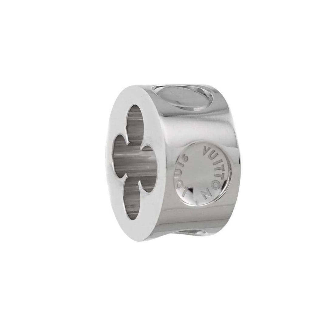 Louis Vuitton Pendant Empreinte 18K White Gold 750 Top: --- Catalog ---Category: SizePendant Size: 15mm x 8mm / 0.59'' x 0.31''Category: DesignGender: Men,WomenMaterial: White gold (18K)Necklace Type: PendantCategory: GeneralBrand: Louis Vuitton--- Item Li