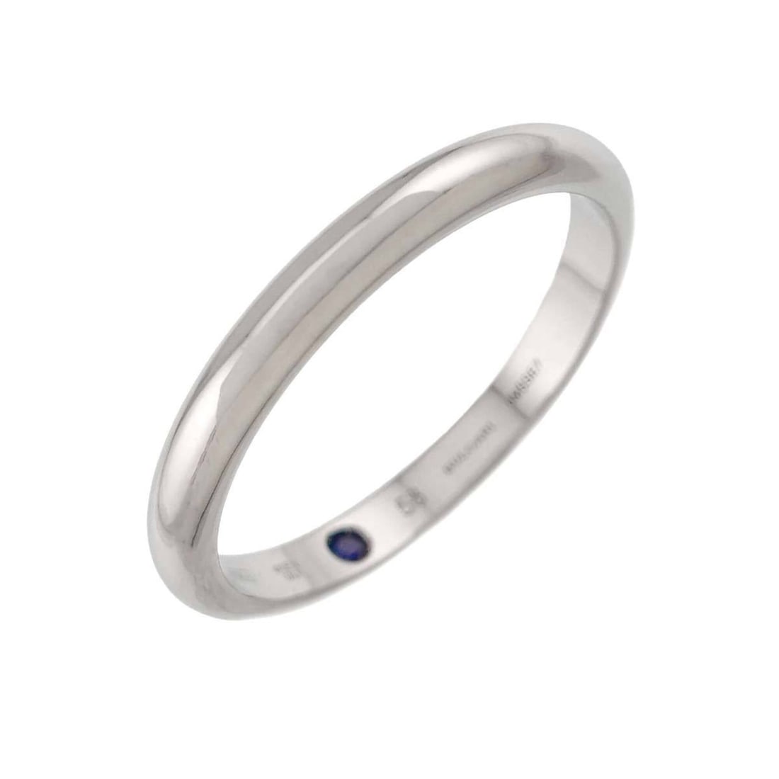 Bulgari BVLGARI Roma Amor #58 Ring Sapphire Platinum: --- Catalog ---Category: SizeUS Size: 9Brand Size: 58Category: DesignType: Band ringGender: Men,WomenMaterial: Platinum 950Category: GeneralBrand: Bvlgari--- Item List ---Section: ConditionRanking: Ra