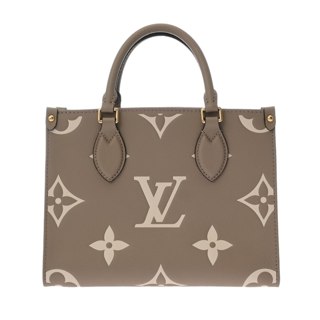 LOUIS VUITTON Louis Vuitton Monogram Empreinte OnTheGo PM Beige M45779 Women's Leather Handbag A: --- Catalog ---Category: SizeSize (HxWxD): 19cm x 25cm x 11cm / 7.48'' x 9.84'' x 4.33''Category: DesignType: HandbagColor: BeigeGender: WomenMaterial: Leather Category: GeneralMPN: M45779Brand: Louis