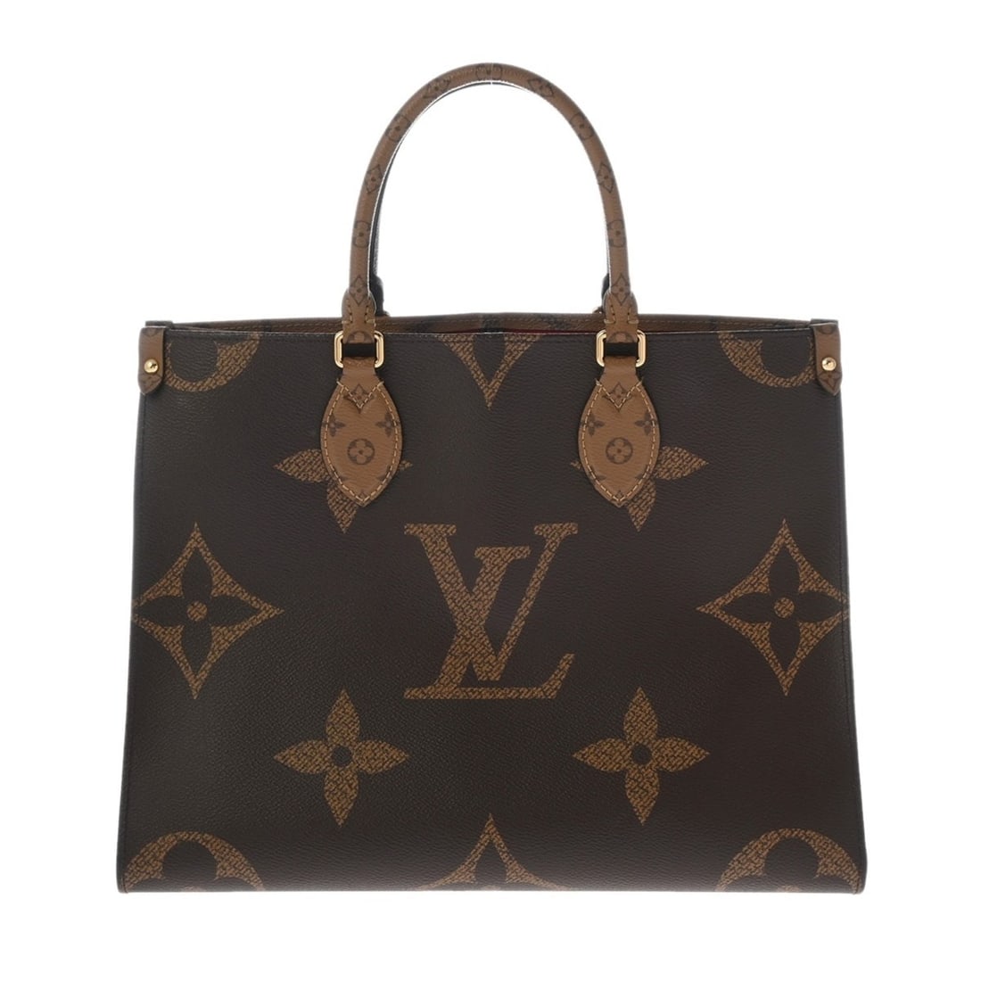 LOUIS VUITTON Louis Vuitton Monogram Reverse OnTheGo MM Brown M45321 Women's Canvas Handbag A Rank: --- Catalog ---Category: SizeSize (HxWxD): 26cm x 34.5cm x 14.5cm / 10.23'' x 13.58'' x 5.7''Category: DesignType: HandbagColor: BrownGender: WomenMaterial: Monogram , Canvas Category: GeneralMPN: M45