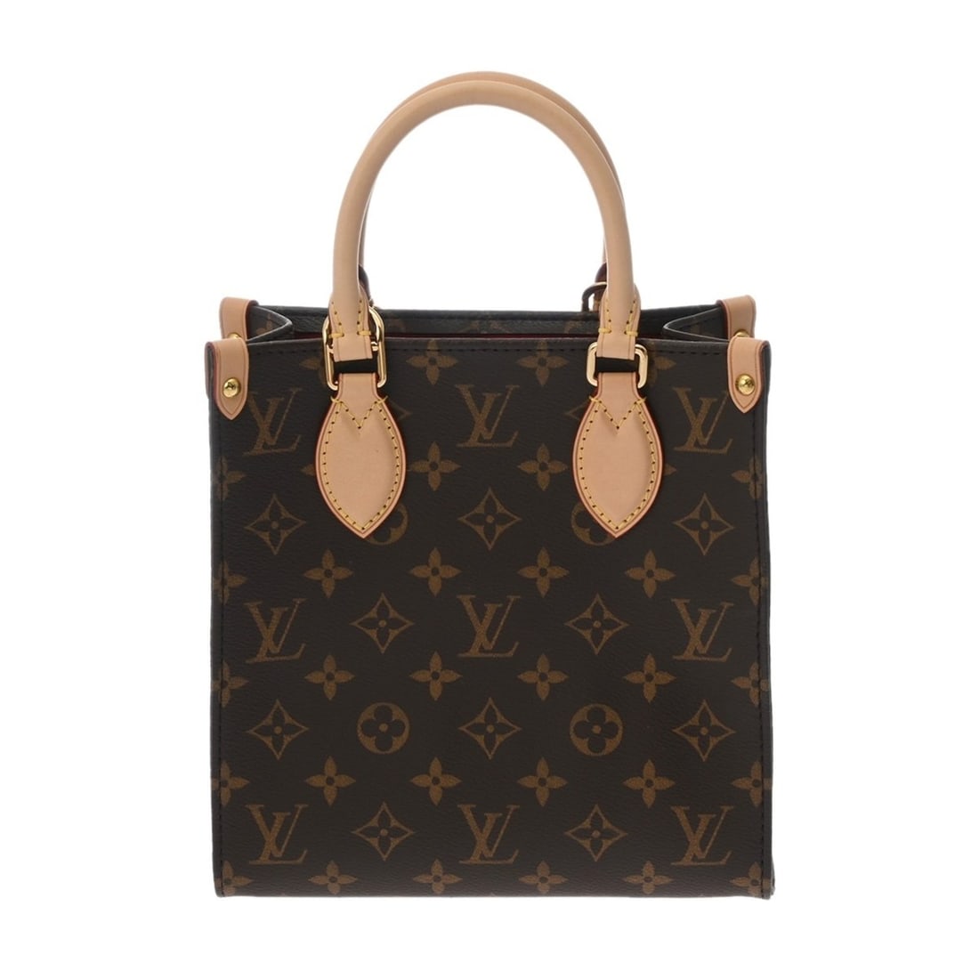LOUIS VUITTON Louis Vuitton Monogram Sac Plat BB Brown M45847 Men's Women's Canvas Tote Bag A Rank: --- Catalog ---Category: SizeSize (HxWxD): 22cm x 21.5cm x 9cm / 8.66'' x 8.46'' x 3.54''Category: DesignType: Tote bagColor: BrownGender: Men,WomenMaterial: Monogram , Canvas Category: GeneralMPN: M4