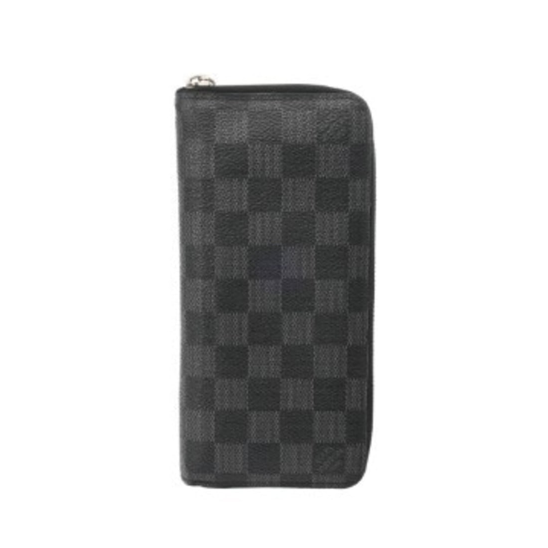 LOUIS VUITTON Louis Vuitton Damier Graphite Zippy Wallet Vertical Black Gray N63095 Women's Canvas: --- Catalog ---Category: SizeSize (HxWxD): 9.5cm x 20cm / 3.74'' x 7.87''Category: DesignType: Long wallet (bi-fold)Color: Black, GrayGender: WomenMaterial: Damier Graphite , Canvas Category: GeneralM