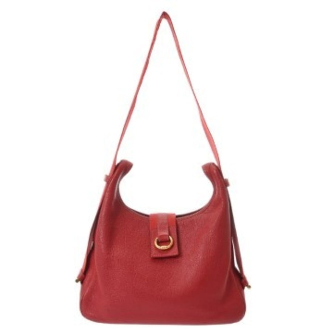 HERMES Hermes Sacoche Red ?C stamp (circa 1999) Women's Buffle Skipper Tote Bag B Rank Used Ginzo: --- Catalog ---Category: SizeSize (HxWxD): 21.5cm x 30cm x 8.5cm / 8.46'' x 11.81'' x 3.34''Category: DesignType: Tote bagColor: Red colorGender: WomenMaterial: Buffle skipper leather Category: Genera