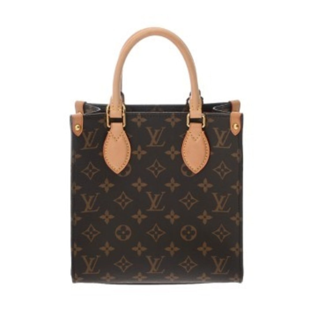 LOUIS VUITTON Louis Vuitton Monogram Sac Plat BB Brown M46265 Men's Women's Canvas Handbag A Rank: --- Catalog ---Category: SizeSize (HxWxD): 22cm x 21.5cm x 9cm / 8.66'' x 8.46'' x 3.54''Category: DesignType: HandbagColor: BrownGender: Men,WomenMaterial: Monogram , Canvas Category: GeneralMPN: M46
