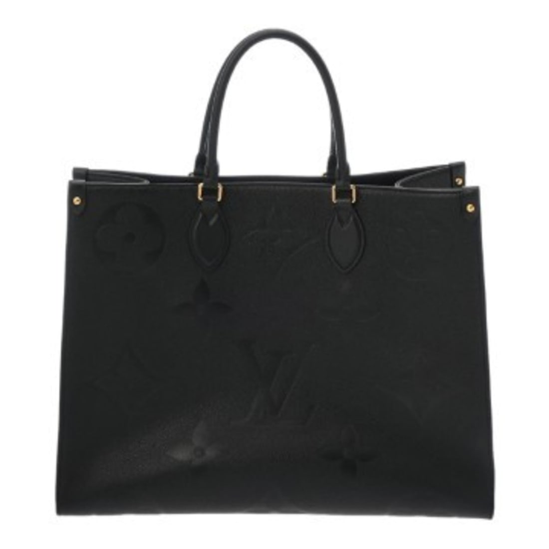 LOUIS VUITTON Louis Vuitton Monogram Empreinte OnTheGo MM Noir M44925 Women's Leather Handbag A Rank: --- Catalog ---Category: SizeSize (HxWxD): 31cm x 41cm x 17cm / 12.2'' x 16.14'' x 6.69''Category: DesignType: HandbagColor: NoirGender: WomenMaterial: Leather Category: GeneralMPN: M44925Brand: Louis