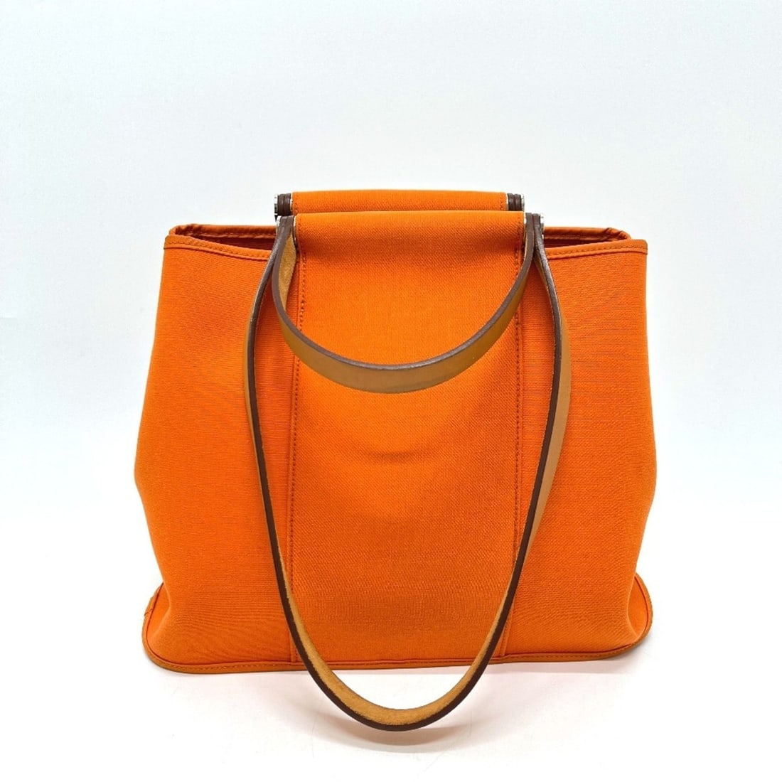 HERMES Cabas PM 2-Way Bag, Handbag, Tote Toile H, Women's, Orange: --- Catalog ---Category: SizeSize (HxWxD): 26cm x 32cm x 11cm / 10.23'' x 12.59'' x 4.33''Category: DesignType: Handbag, Tote bagColor: OrangeGender: WomenMaterial: Toile H Category: GeneralBrand: Her
