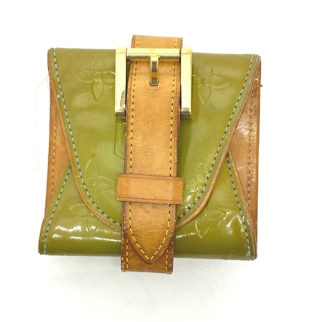 LOUIS VUITTON M91013 Lafayette Street Bangle Wallet/Coin Case Accessory Bracelet Monogram Vernis: --- Catalog ---Category: DesignType: Coin purse/coin caseColor: GreenGender: WomenMaterial: Monogram Vernis Category: GeneralMPN: M91013Brand: Louis VuittonCountry of Origin: France--- Item List ---Se
