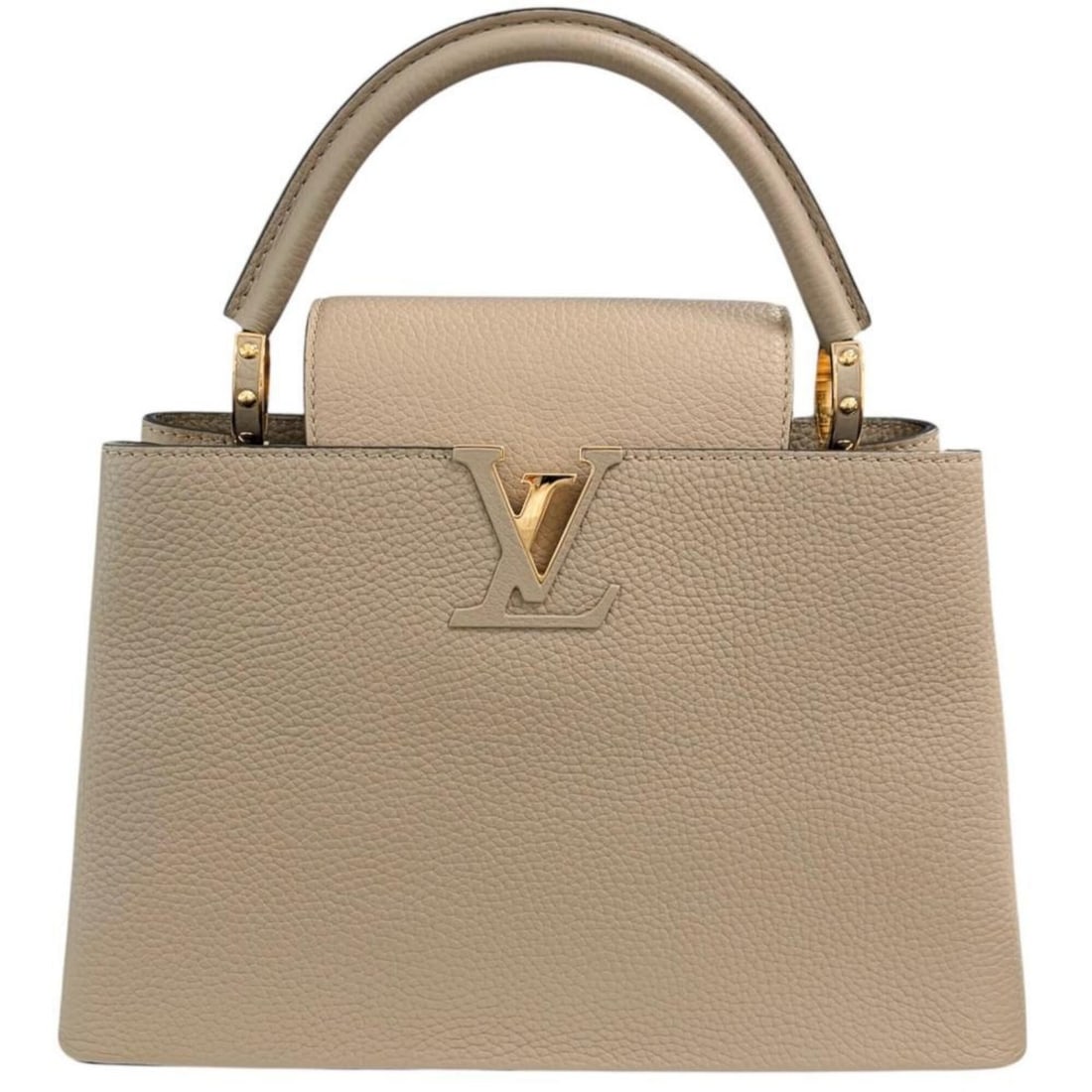 Louis Vuitton Women's Capucines PM Handbag Shoulder Bag Crossbody LOUIS VUITTON M24745 Leather Beige: --- Catalog ---Category: SizeSize (HxWxD): 20cm x 31cm x 11cm / 7.87'' x 12.2'' x 4.33''Category: DesignType: Handbag, Shoulder bagColor: BeigeGender: WomenMaterial: Leather Category: GeneralBrand: Lo