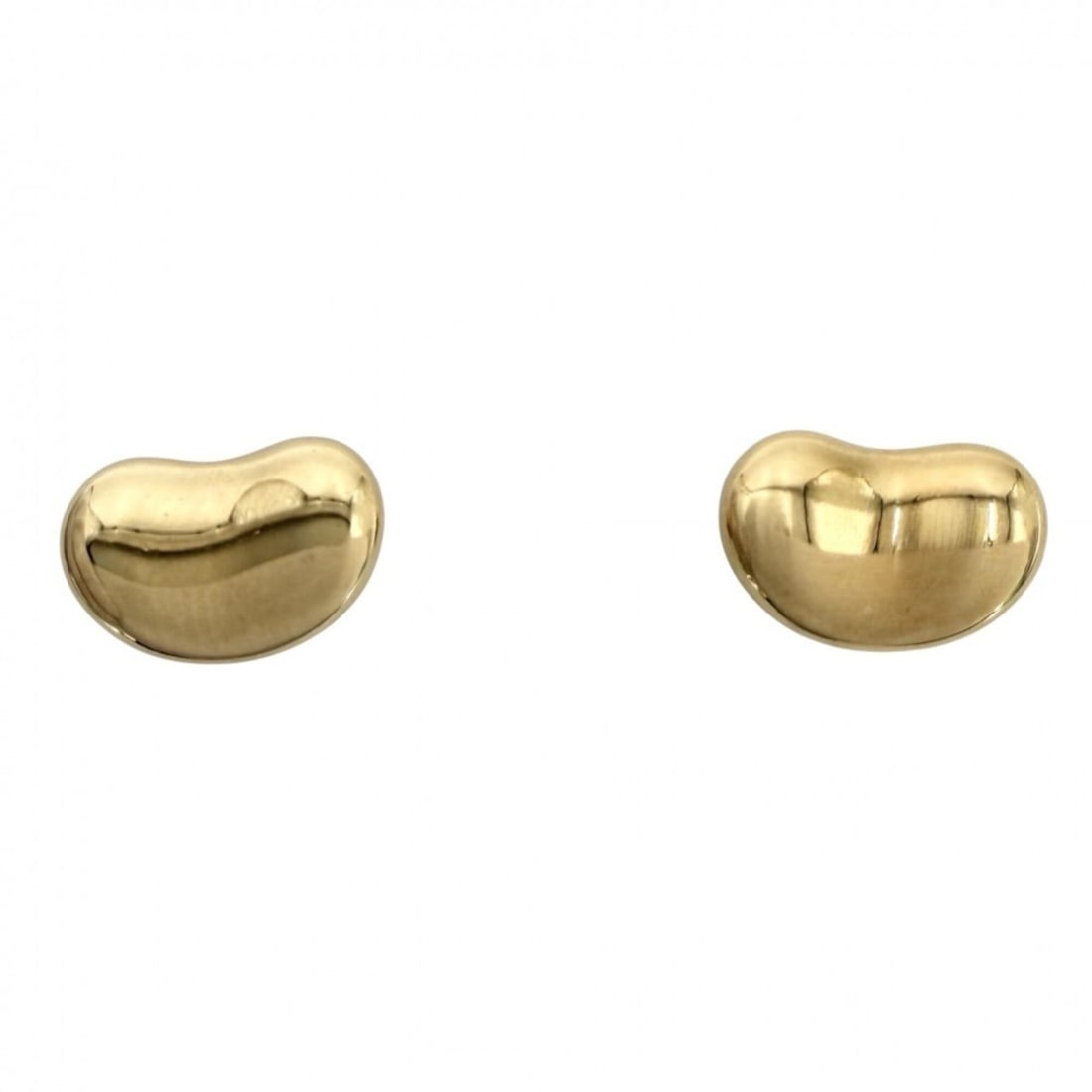 Tiffany & Co. Women's Bean Design Earrings, Elsa Peretti Design, 18K Yellow Gold (Au750), Approx.: --- Catalog ---Category: SizeSize (HxWxD): 9.00mm x 5.00mm x 2.00mm / 0.35'' x 0.20'' x 0.08''Category: DesignType: Stud earringsGender: WomenMaterial: Yellow gold (18K)Category: GeneralBrand: Tiffany