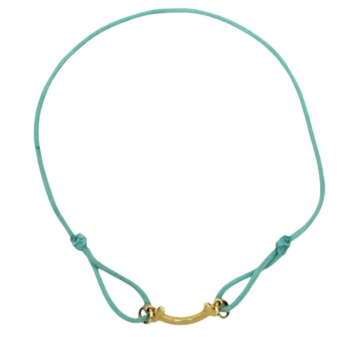 Tiffany & Co. T Smile Bracelet for Women, Au750 18K Yellow Gold, Size 20, Blue, Approx. 0.9g: --- Catalog ---Category: SizeLength: 20cm / 7.87''Weight: 0.9g / 0.03oz.Category: DesignType: Charm braceletColor: Blue, YellowMetal: GoldGender: WomenMetal Purity: 18KCategory: GeneralLine: SmileBran