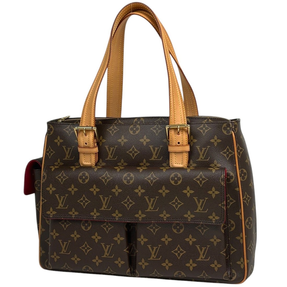 Louis Vuitton Multipli Cité Handbag/Shoulder Bag/Tote Bag, Monogram Brown, M51162, Women's: --- Catalog ---Category: SizeSize (HxWxD): 26cm x 37cm x 11cm / 10.23'' x 14.56'' x 4.33''Category: DesignType: Handbag, Tote bagColor: BrownGender: WomenMaterial: Monogram Category: GeneralMPN: M5116