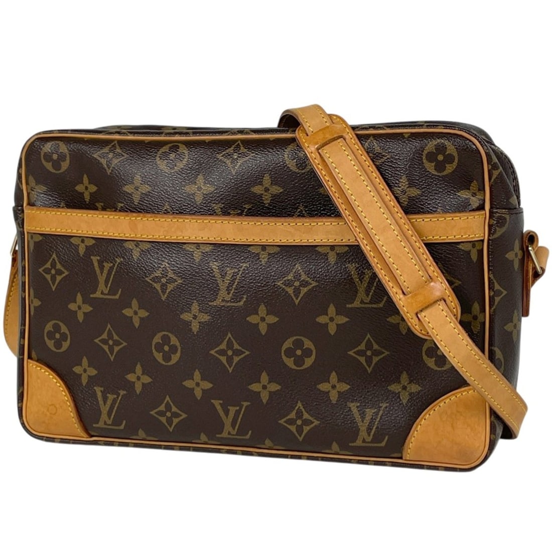 Louis Vuitton Trocadero 30 Shoulder Bag, Monogram Brown, M51272, Women's: --- Catalog ---Category: SizeSize (HxWxD): 20cm x 30cm x 8cm / 7.87'' x 11.81'' x 3.14''Category: DesignType: Shoulder bagColor: BrownGender: WomenMaterial: Monogram Category: GeneralBrand: Louis Vuit