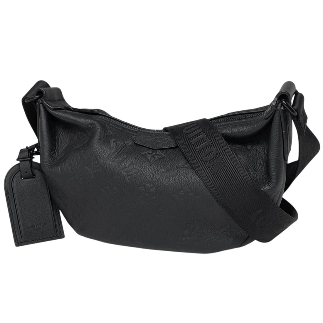 Louis Vuitton Hammock Bag PM Shoulder Monogram Shadow Body Leather Noir (Black) M12510 Men's: --- Catalog ---Category: SizeSize (HxWxD): 14cm x 26cm x 7cm / 5.51'' x 10.23'' x 2.75''Category: DesignType: Shoulder bag, Sling bagColor: Black, NoirGender: MenMaterial: Leather Category: GeneralBra