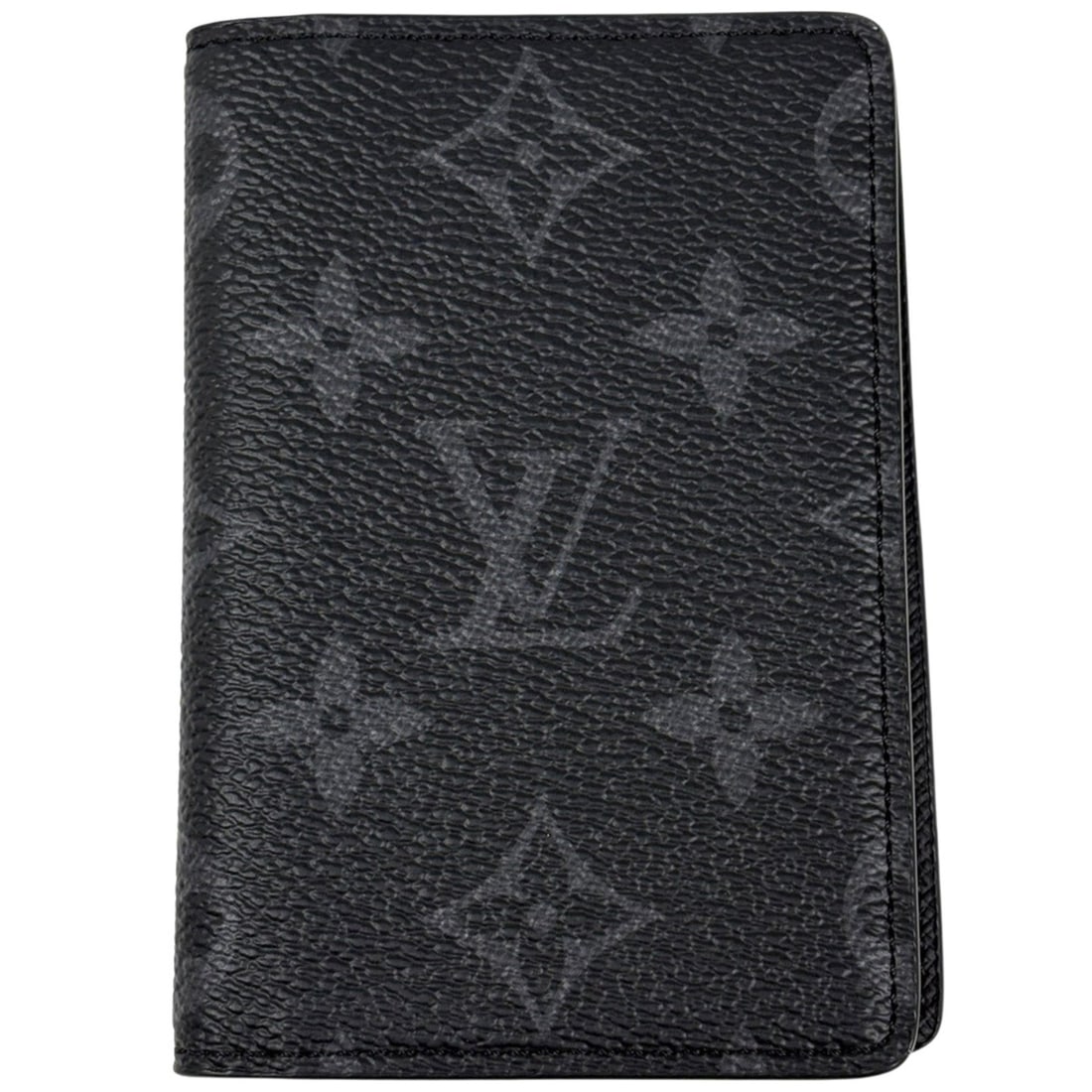 Louis Vuitton Organizer de Poche Business Card Holder/Card Case, Monogram Eclipse Noir (Black),: --- Catalog ---Category: DesignType: Card caseColor: Black, NoirGender: MenMaterial: Monogram Eclipse Category: GeneralBrand: Louis VuittonCategory: Physical PropertiesSize (HxWxD): 11cm x 8cm x 1cm /