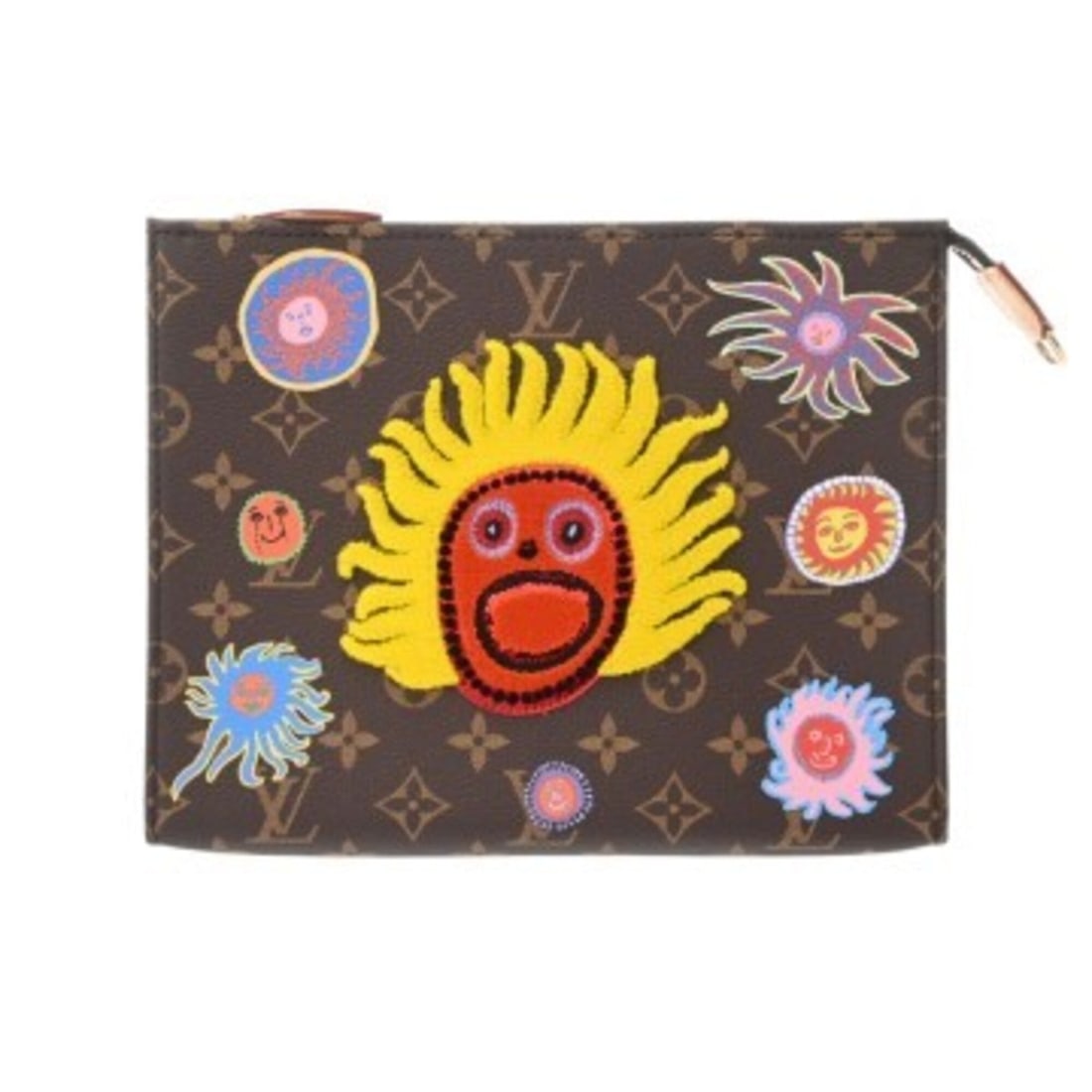 LOUIS VUITTON Louis Vuitton Monogram Toiletry Pouch Yayoi Kusama Collaboration Brown M81982 Women's: --- Catalog ---Category: SizeSize (HxWxD): 19.5cm x 24.5cm x 6cm / 7.67'' x 9.64'' x 2.36''Category: DesignType: PouchColor: Brown, Multi-colorGender: WomenMaterial: Monogram , Canvas Category: Genera