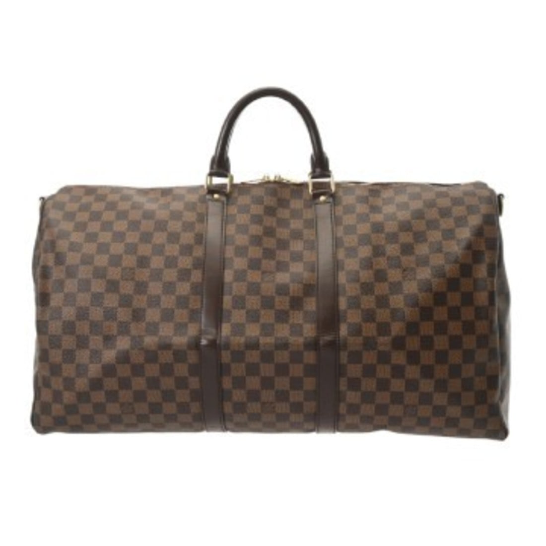 LOUIS VUITTON Damier Keepall Bandoulière 55 Brown N41414 Men's/Women's Canvas Boston Bag AB Rank: --- Catalog ---Category: SizeSize (HxWxD): 30cm x 54.5cm x 23.5cm / 11.81'' x 21.45'' x 9.25''Category: DesignType: Boston bagColor: BrownGender: Men,WomenMaterial: Damier Canvas Category: GeneralMPN: