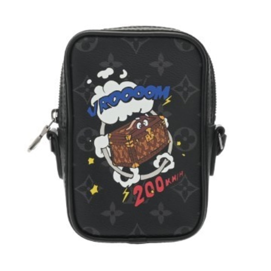 LOUIS VUITTON Louis Vuitton Monogram Eclipse Danube PPM Trunk Print Black Blue M45928 Men's Canvas: --- Catalog ---Category: SizeSize (HxWxD): 16.5cm x 10.5cm x 4cm / 6.49'' x 4.13'' x 1.57''Category: DesignType: Shoulder bagColor: Black, BlueGender: MenMaterial: Monogram Eclipse , Canvas Category: 
