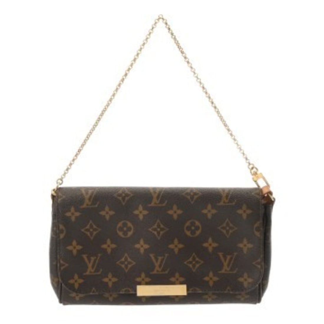 LOUIS VUITTON Louis Vuitton Monogram Favorite MM Brown M40718 Women's Canvas Shoulder Bag B Rank: --- Catalog ---Category: SizeSize (HxWxD): 16cm x 24cm x 4.5cm / 6.29'' x 9.44'' x 1.77''Category: DesignType: Shoulder bagColor: BrownGender: WomenMaterial: Monogram , Canvas Category: GeneralMPN: M4