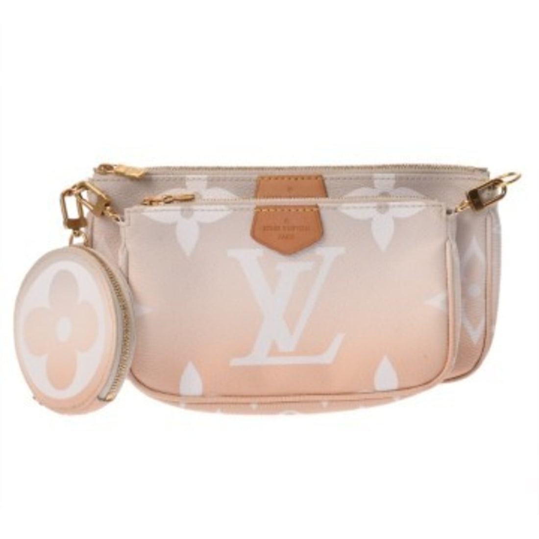 LOUIS VUITTON Louis Vuitton Monogram Multi Pochette Accessoires Plume M57634 Women's Giant Shoulder: --- Catalog ---Category: SizeSize (HxWxD): 13cm x 23.5cm x 4cm / 5.11'' x 9.25'' x 1.57''Category: DesignType: Pochette, Shoulder bagColor: Light pinkGender: WomenMaterial: Monogram Category: GeneralM