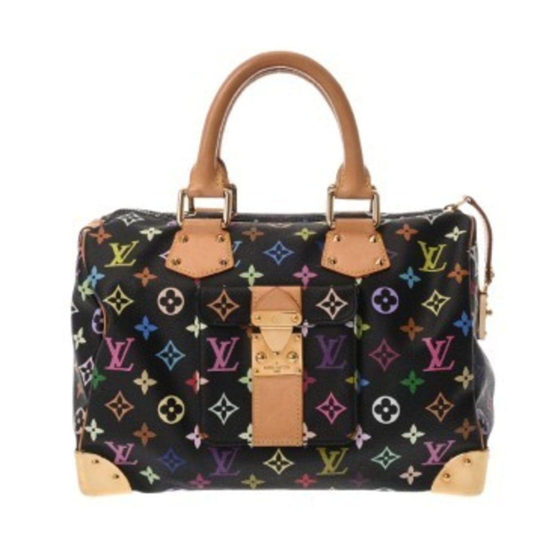 LOUIS VUITTON Louis Vuitton Multicolor Speedy 30 Noir M92642 Women's Monogram Handbag AB Rank Used: --- Catalog ---Category: SizeSize (HxWxD): 21cm x 30cm x 17.5cm / 8.26'' x 11.81'' x 6.88''Category: DesignType: HandbagColor: Multi-color, NoirGender: WomenMaterial: Monogram Multicolore Category: Ge