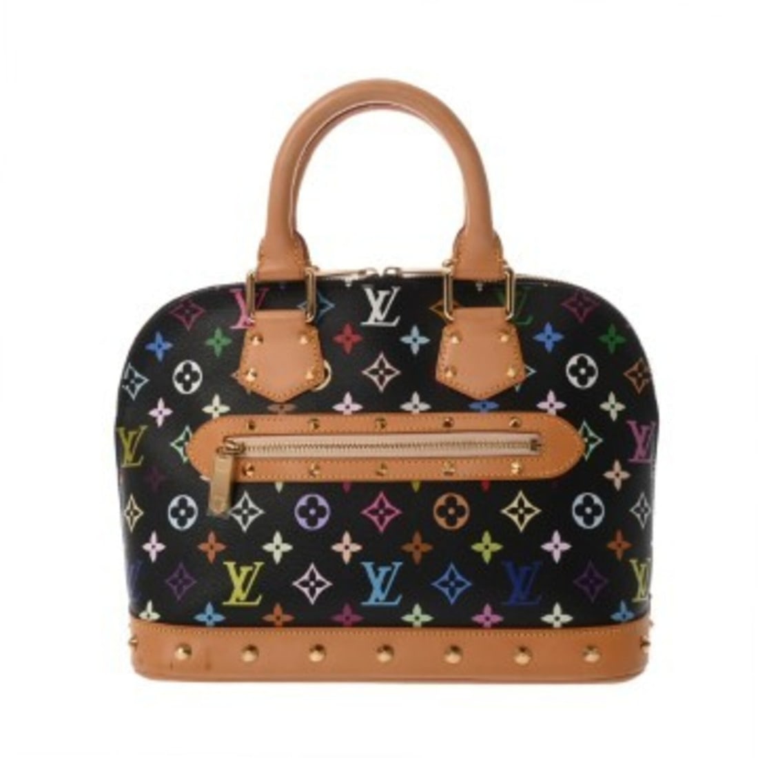 LOUIS VUITTON Alma Noir Multicolor M92646 Women's Monogram Canvas Handbag, AB Rank, Used, Ginzo: --- Catalog ---Category: SizeSize (HxWxD): 23cm x 31cm x 15cm / 9.05'' x 12.2'' x 5.9''Category: DesignType: HandbagColor: Multi-color, NoirGender: WomenMaterial: Monogram , Canvas Category: GeneralMP