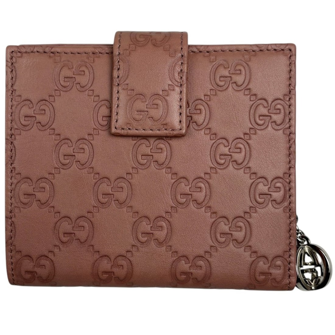 Gucci GUCCI Guccissima Bi-fold Wallet GG Pattern Shima Leather Pink 233022 Women's: --- Catalog ---Category: SizeSize (HxWxD): 10.5cm x 12cm x 3cm / 4.13'' x 4.72'' x 1.18''Category: DesignType: Wallet (bi-fold)Color: PinkGender: WomenMaterial: Leather Category: GeneralMPN: 233022Bra