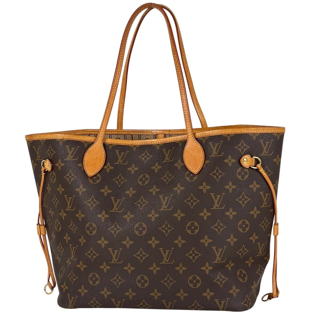 Louis Vuitton Neverfull MM Shoulder Bag/Tote Bag, Monogram Brown, M40156, Women's: --- Catalog ---Category: SizeSize (HxWxD): 29cm x 32cm x 16cm / 11.41'' x 12.59'' x 6.29''Category: DesignType: Shoulder bag, Tote bagColor: BrownGender: WomenMaterial: Monogram Category: GeneralMPN: 