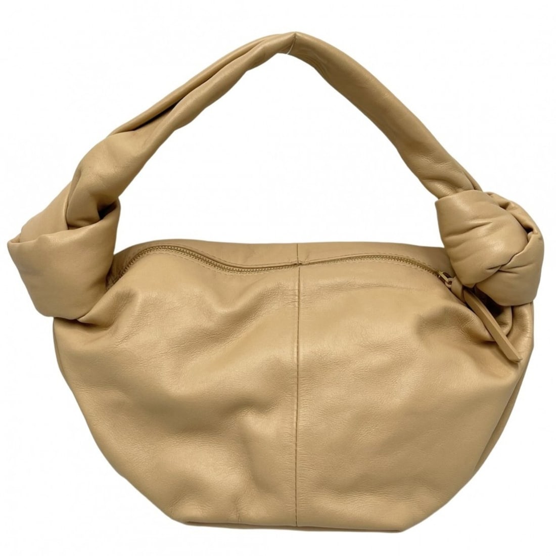 Bottega Veneta handbag for women, double knot design, leather, brown, gold hardware.: --- Catalog ---Category: SizeSize (HxWxD): 14.5cm x 27cm x 15cm / 5.7'' x 10.62'' x 5.9''Category: DesignType: HandbagColor: BrownGender: WomenMaterial: Leather Category: GeneralBrand: Bottega Veneta-