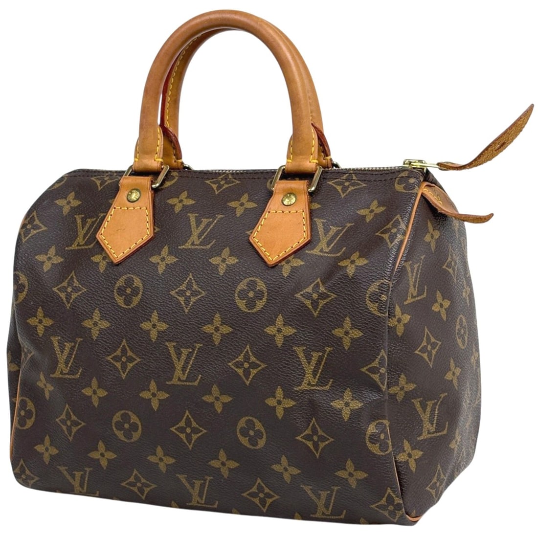 Louis Vuitton Speedy 25 Handbag, Monogram Brown, M41528, Women's: --- Catalog ---Category: SizeSize (HxWxD): 19cm x 25cm x 15cm / 7.48'' x 9.84'' x 5.9''Category: DesignType: HandbagColor: BrownGender: WomenMaterial: Monogram Category: GeneralBrand: Louis Vuitton---