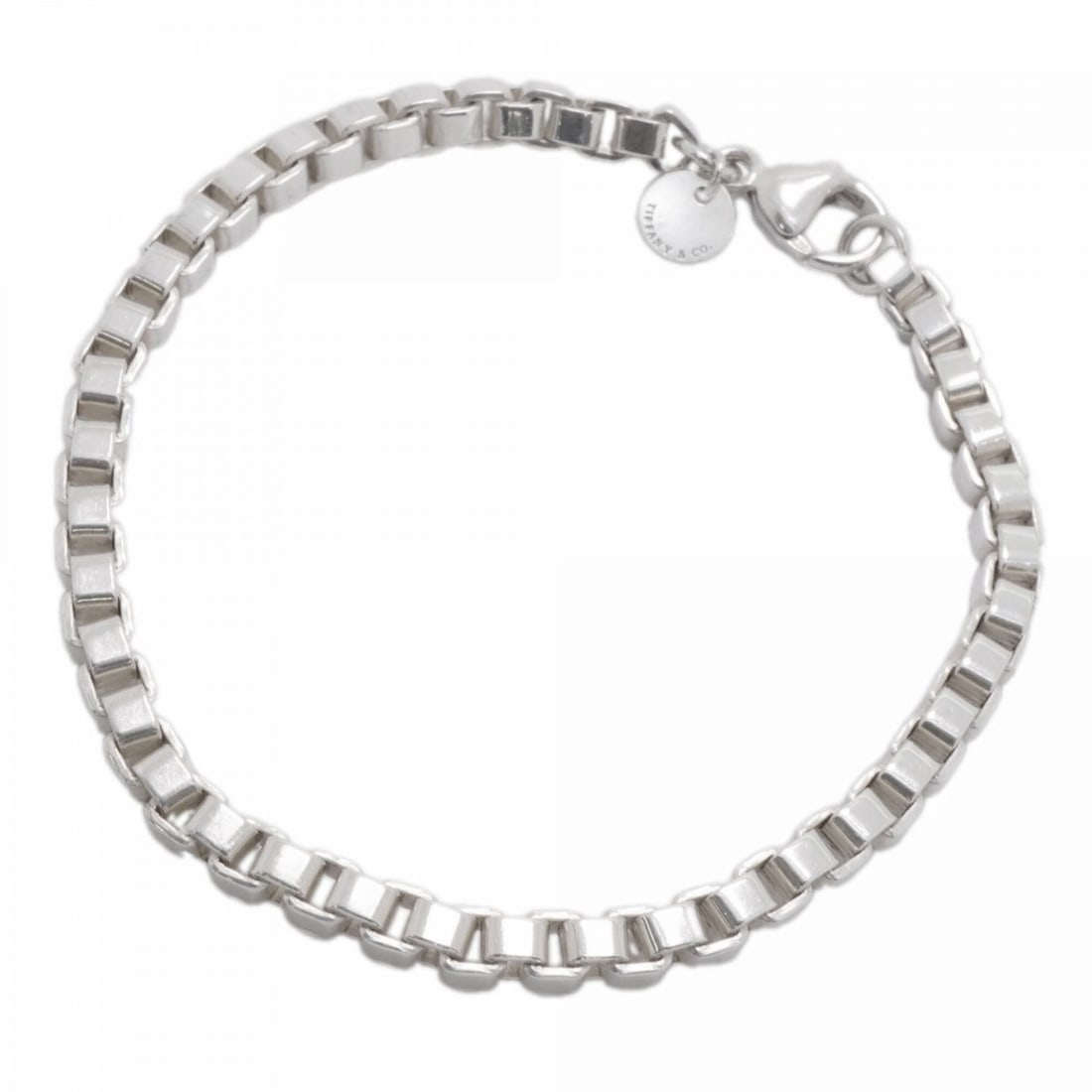 Tiffany & Co. Venetian Bracelet, Sterling Silver 925, Women's: --- Catalog ---Category: SizeLength: 17.5cm / 6.88''Category: DesignType: Charm braceletGender: WomenMaterial: Silver 925Category: GeneralBrand: Tiffany--- Item List ---Section: ConditionRanking: Rank