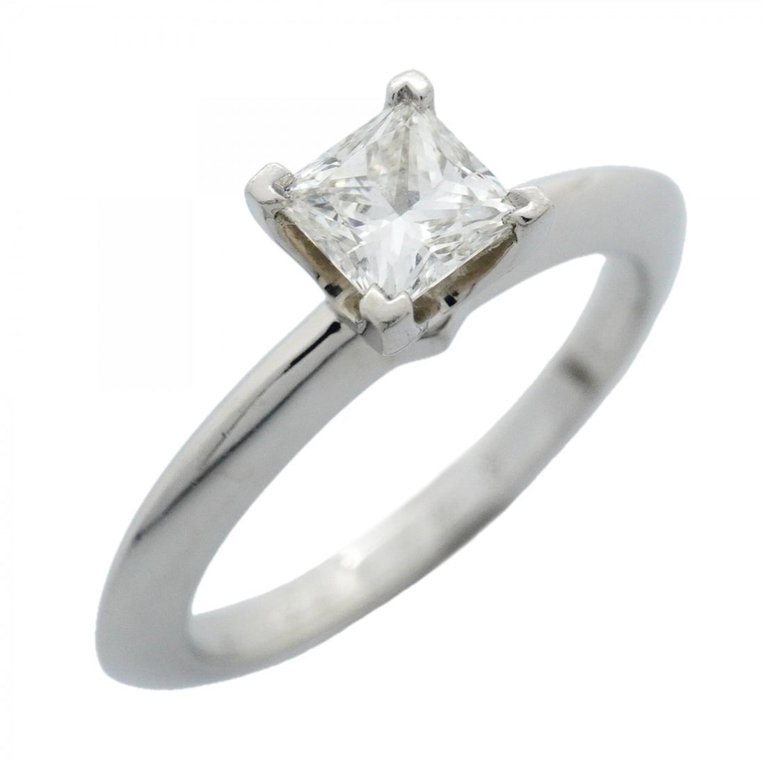 Tiffany & Co. Solitaire Ring, 1PD (One Diamond), Pt950 Platinum, 0.36ct Diamond, Size 6.5 (Women's): --- Catalog ---Category: SizeJP Size: 6.5US Size: 3.5Category: DesignType: Band ringStone: DiamondGender: WomenMaterial: Platinum 950Category: GeneralBrand: Tiffany--- Item List ---Section: ConditionR