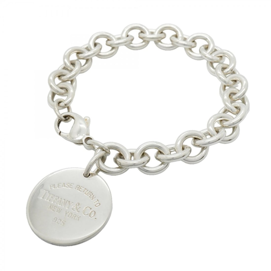 Tiffany & Co. Return to Circle Bracelet, Sterling Silver 925, Women's (1 of 9)