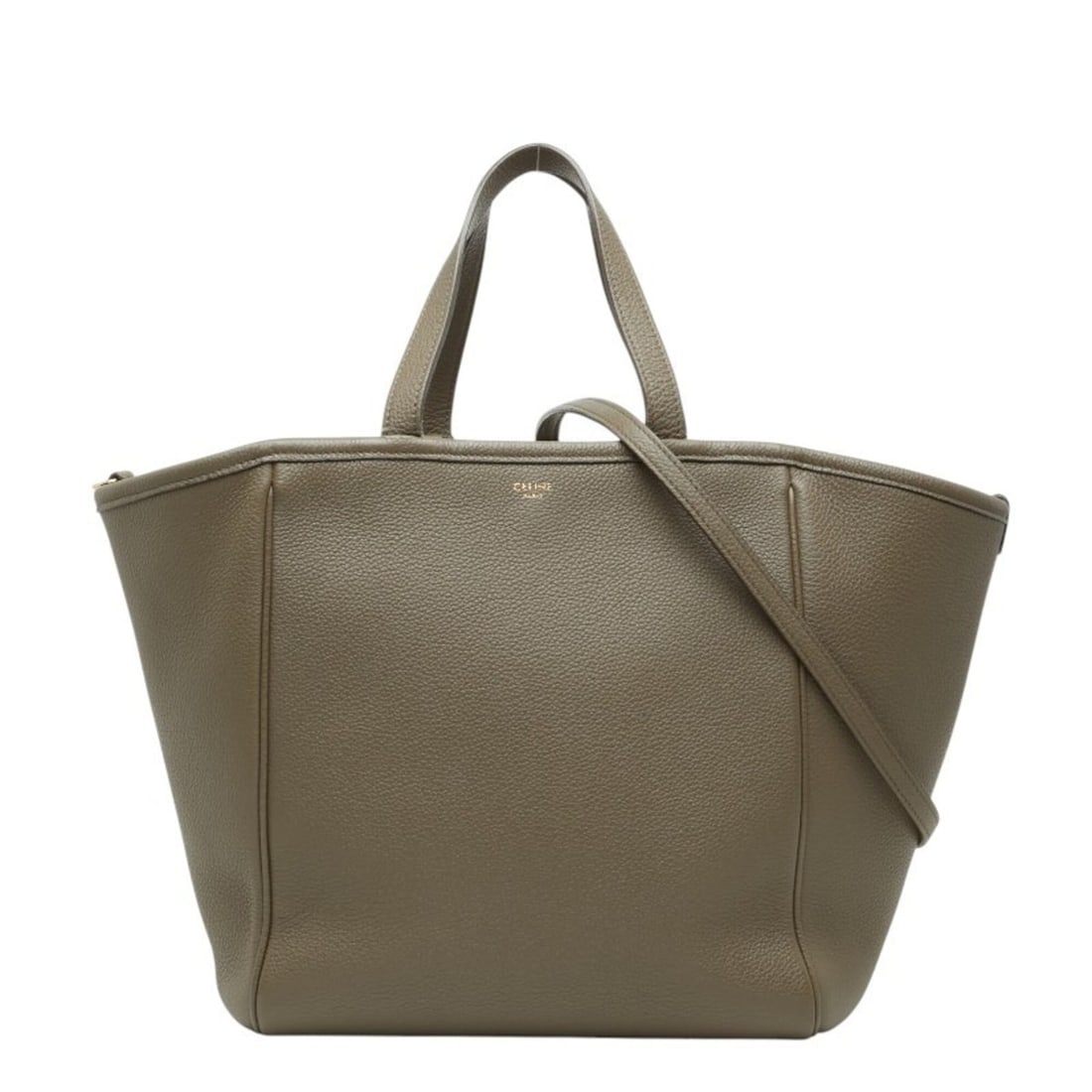 Celine Small Fold Cabas Handbag Shoulder Bag 2-Way Beige Leather Women's CELINE: --- Catalog ---Category: SizeSize (HxWxD): 22cm x 42.5cm x 12cm / 8.66'' x 16.73'' x 4.72''Category: DesignType: Handbag, Shoulder bagColor: BeigeGender: WomenMaterial: Leather Category: GeneralBrand: