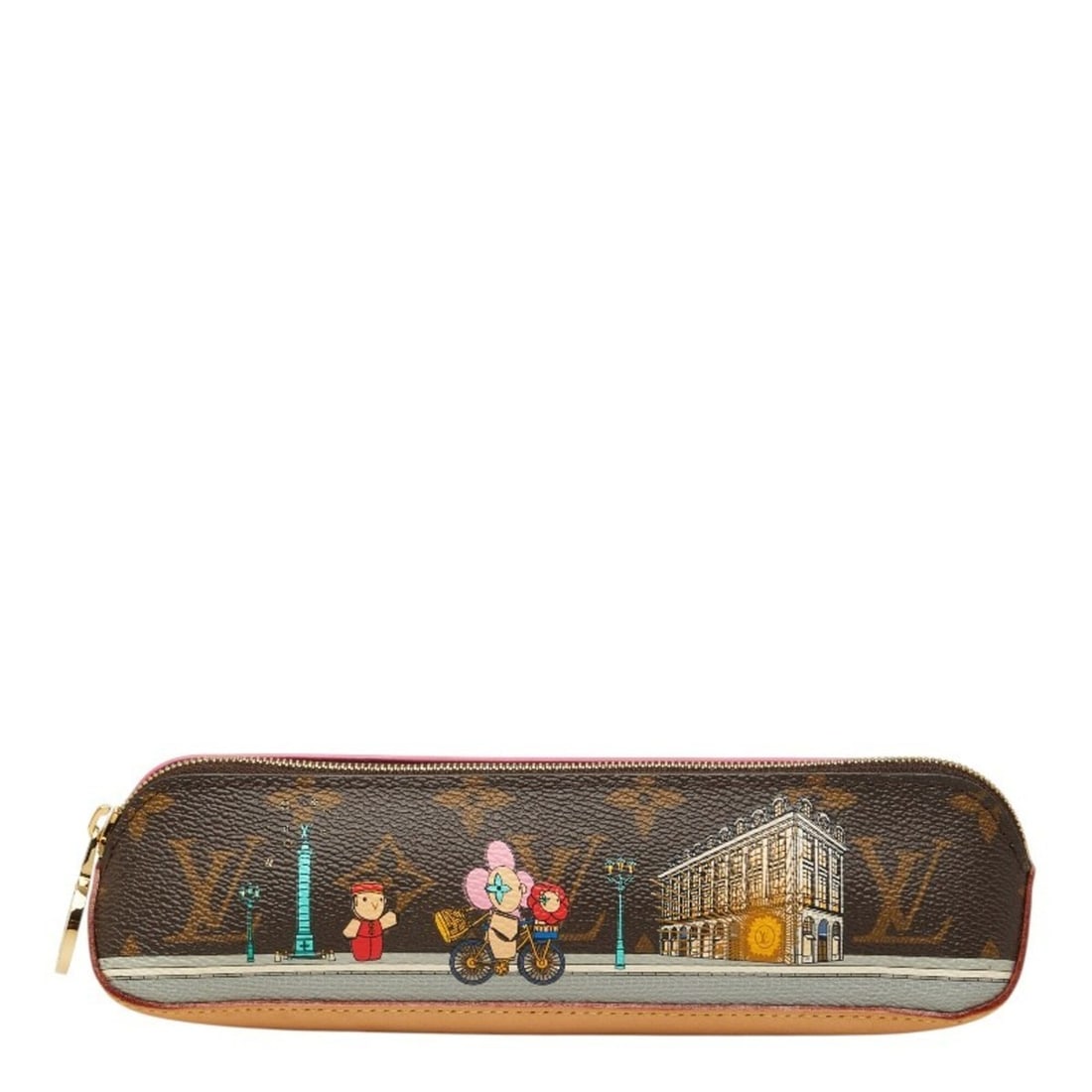 Louis Vuitton Monogram Trouse Elisabeth Vivienne Pen Case GI0829 Brown Multicolor Leather Women's: --- Catalog ---Category: SizeSize (LxWxD): 5.5cm x 21cm x 5.5cm / 2.16'' x 8.26'' x 2.16''Category: DesignType: Pen caseColor: Brown, Multi-colorMaterial: Leather, PVCCategory: GeneralMPN: GI0829Brand