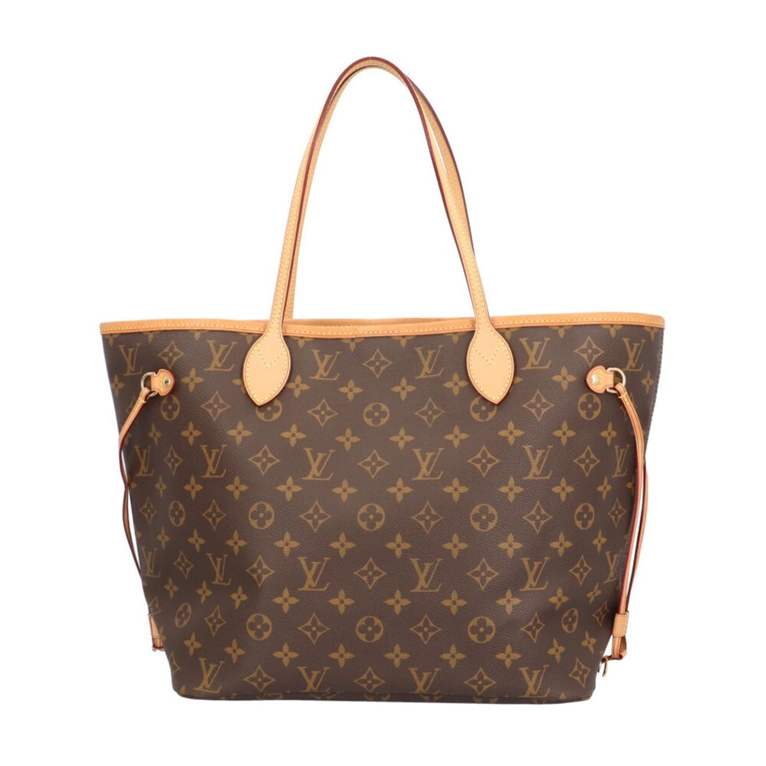 Louis Vuitton Neverfull MM Monogram Tote Bag, Handbag, Canvas, M40156, Brown, Women's, LOUIS VUITTON: --- Catalog ---Category: SizeSize (HxWxD): 29cm x 31cm x 16cm / 11.41'' x 12.2'' x 6.29''Category: DesignType: Tote bagColor: BrownGender: WomenMaterial: Monogram , Canvas Outer Pocket: Zipper pocket 