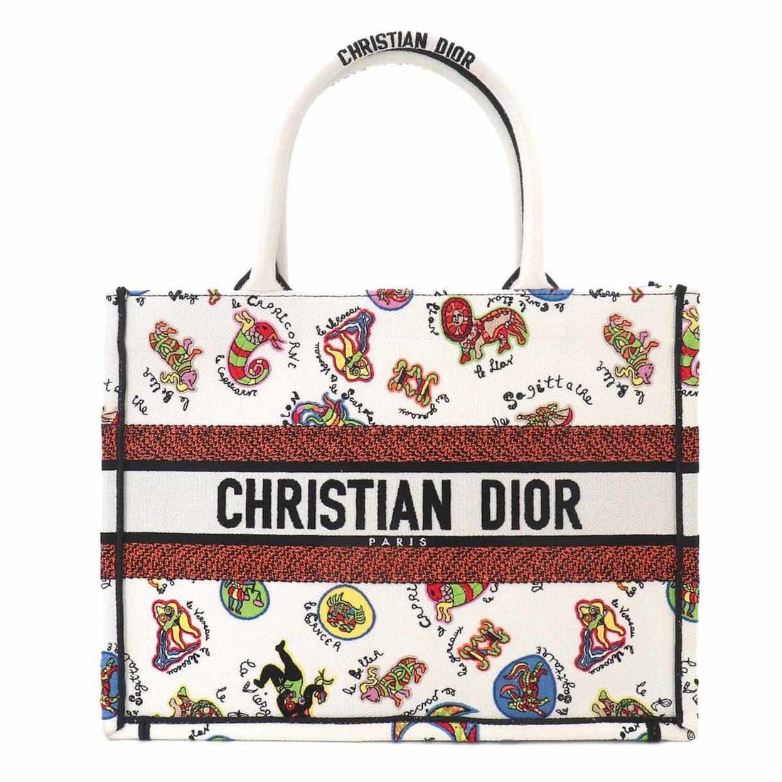 Christian Dior Niki de Saint Phalle Book Tote Medium Handbag, Multicolor Canvas: --- Catalog ---Category: SizeSize (HxWxD): 27.5cm x 36cm x 16cm / 10.82'' x 14.17'' x 6.29''Category: DesignType: Handbag, Tote bagColor: Multi-colorGender: WomenMaterial: Canvas Category: GeneralBran