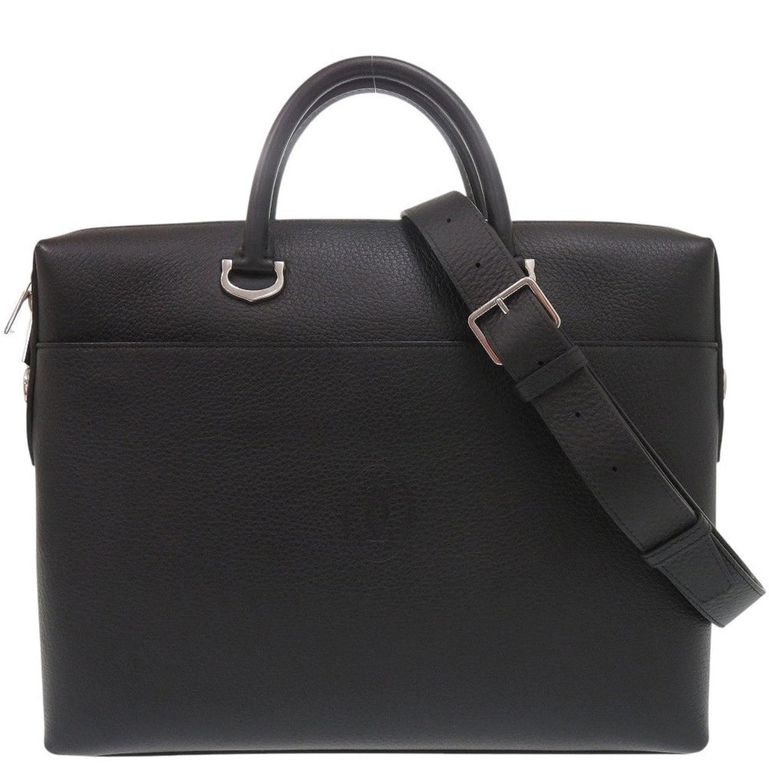 Cartier Must de Small Briefcase L1002395 Calfskin Black Handbag 2-Way Shoulder Bag 0178CARTIER Men's: --- Catalog ---Category: SizeSize (HxWxD): 28cm x 35cm x 7cm / 11.02'' x 13.77'' x 2.75''Category: DesignType: Briefcase, Handbag, Shoulder bagColor: BlackGender: MenMaterial: Leather Category: Genera