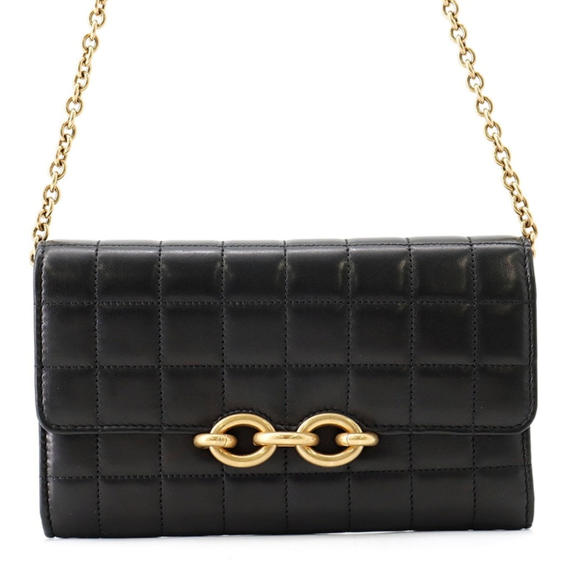 Yves Saint Laurent Saint Laurent Paris Chain Shoulder Wallet Le Maillon Calf Leather 696608 SAINT: --- Catalog ---Category: SizeSize (HxWxD): 11.5cm x 19cm / 4.52'' x 7.48''Category: DesignType: Chain/Shoulder walletColor: BlackGender: WomenMaterial: Leather Leather/Fur Type: CalfskinCategory: Gene