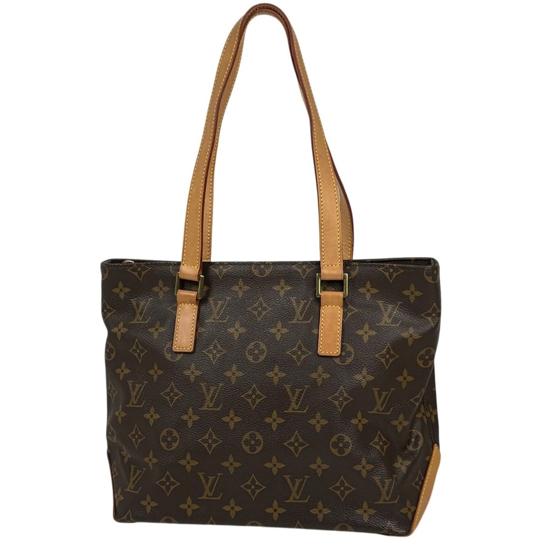 Louis Vuitton Cabas Piano Shoulder Bag Tote Monogram Brown M51148 Women's: --- Catalog ---Category: SizeSize (HxWxD): 25cm x 27cm x 12cm / 9.84'' x 10.62'' x 4.72''Category: DesignType: Shoulder bag, Tote bagColor: BrownGender: WomenMaterial: Monogram Category: GeneralBrand:
