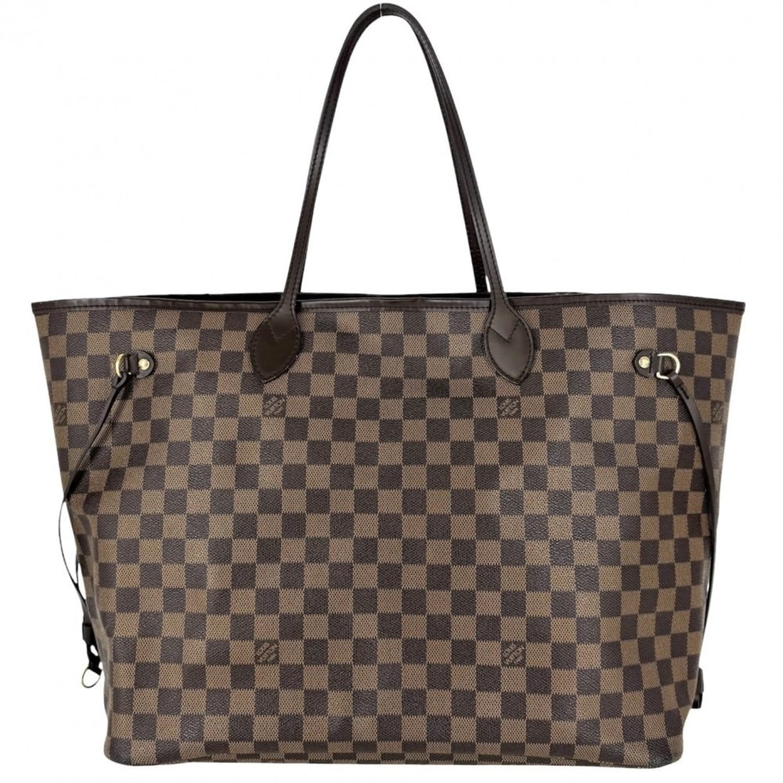 Louis Vuitton Neverfull GM Tote Bag for Women, Handbag/Shoulder Bag, LOUIS VUITTON N51106, Damier: --- Catalog ---Category: SizeSize (HxWxD): 32cm x 55cm x 19cm / 12.59'' x 21.65'' x 7.48''Category: DesignType: Handbag, Tote bagColor: BrownGender: WomenMaterial: Damier Canvas Category: GeneralMPN: 