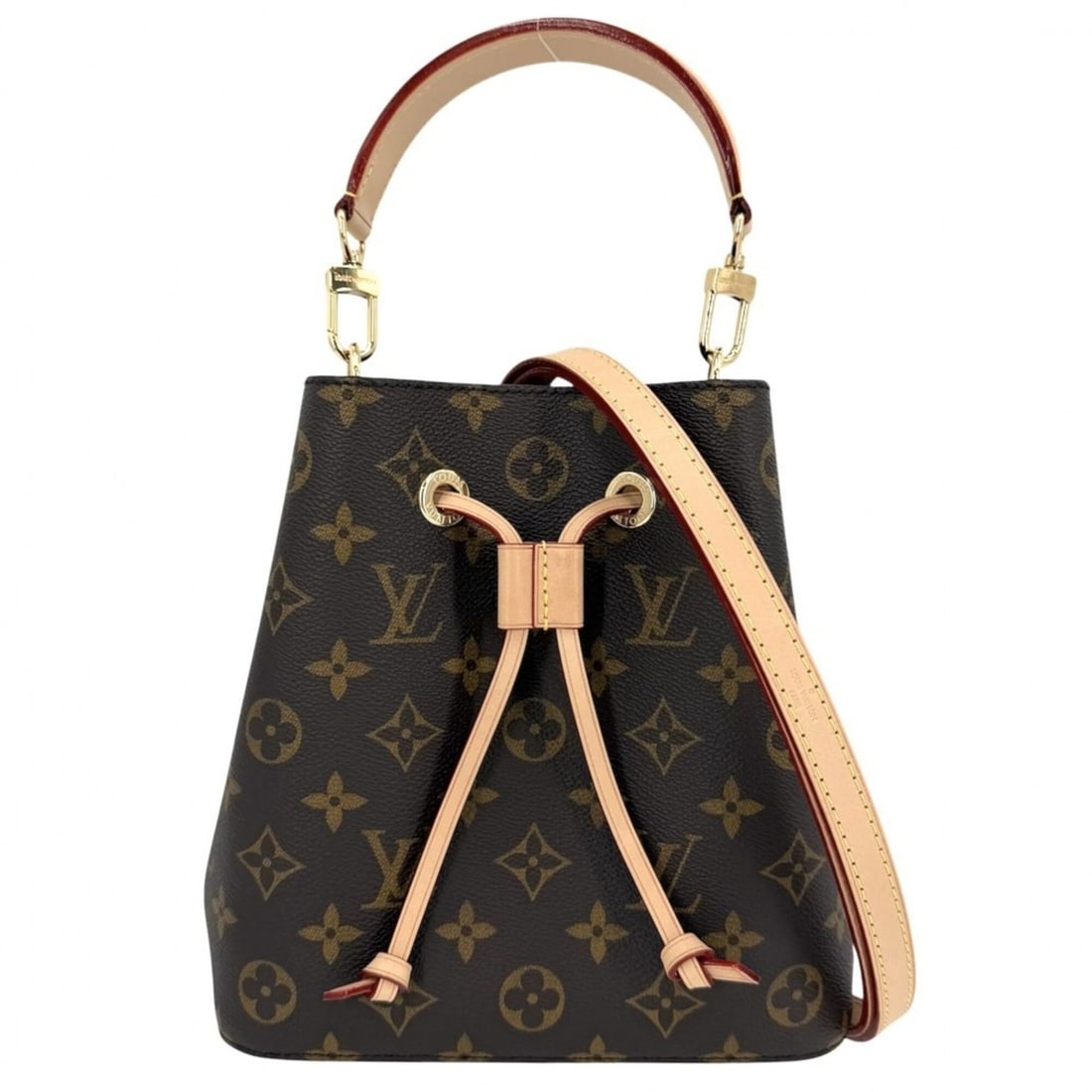 Louis Vuitton Women's NeoNoe BB Shoulder Bag/Handbag, Crossbody Bag, LOUIS VUITTON M46581, Monogram: --- Catalog ---Category: SizeSize (HxWxD): 20cm x 20cm x 13cm / 7.87'' x 7.87'' x 5.11''Category: DesignType: Handbag, Shoulder bagColor: BrownGender: WomenMaterial: Monogram , Canvas Category: Genera
