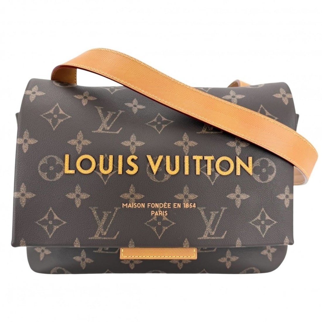 Louis Vuitton Men's Monogram Takeout Messenger Shoulder Bag, M28113, Canvas, Brown, Gold Hardware: --- Catalog ---Category: SizeSize (HxWxD): 22cm x 33cm x 12cm / 8.66'' x 12.99'' x 4.72''Category: DesignType: Shoulder bagColor: BrownGender: MenMaterial: Monogram , Canvas Category: GeneralMPN: M281