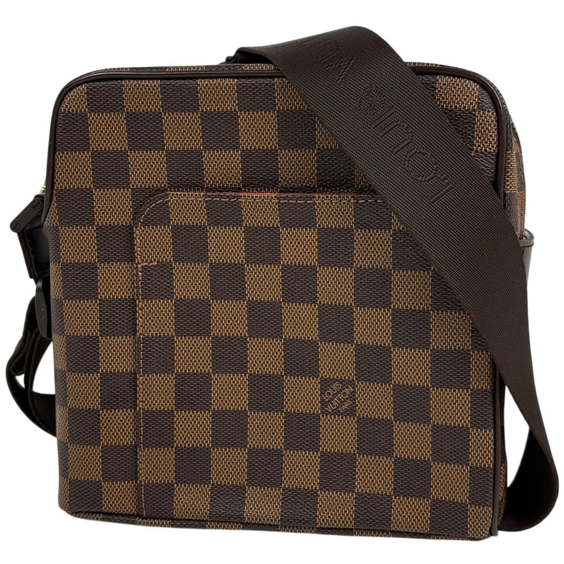 Louis Vuitton Olaf PM Shoulder Bag, Damier Brown, N41442, Women's: --- Catalog ---Category: SizeSize (HxWxD): 20cm x 20cm x 7cm / 7.87'' x 7.87'' x 2.75''Category: DesignType: Shoulder bagColor: BrownGender: WomenMaterial: Damier Canvas Category: GeneralBrand: Louis 