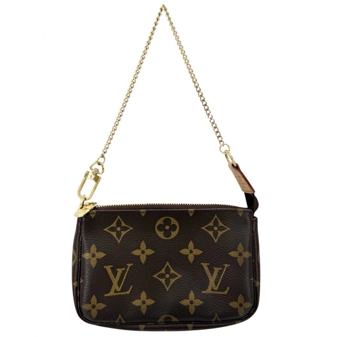 Louis Vuitton handbag for women, Monogram Mini Pochette Accessoires accessory pouch, M58009, brown: --- Catalog ---Category: SizeSize (HxWxD): 10cm x 15cm x 3cm / 3.93'' x 5.9'' x 1.18''Category: DesignType: Handbag, Pochette, PouchColor: BrownGender: WomenMaterial: Monogram Category: GeneralBrand: 