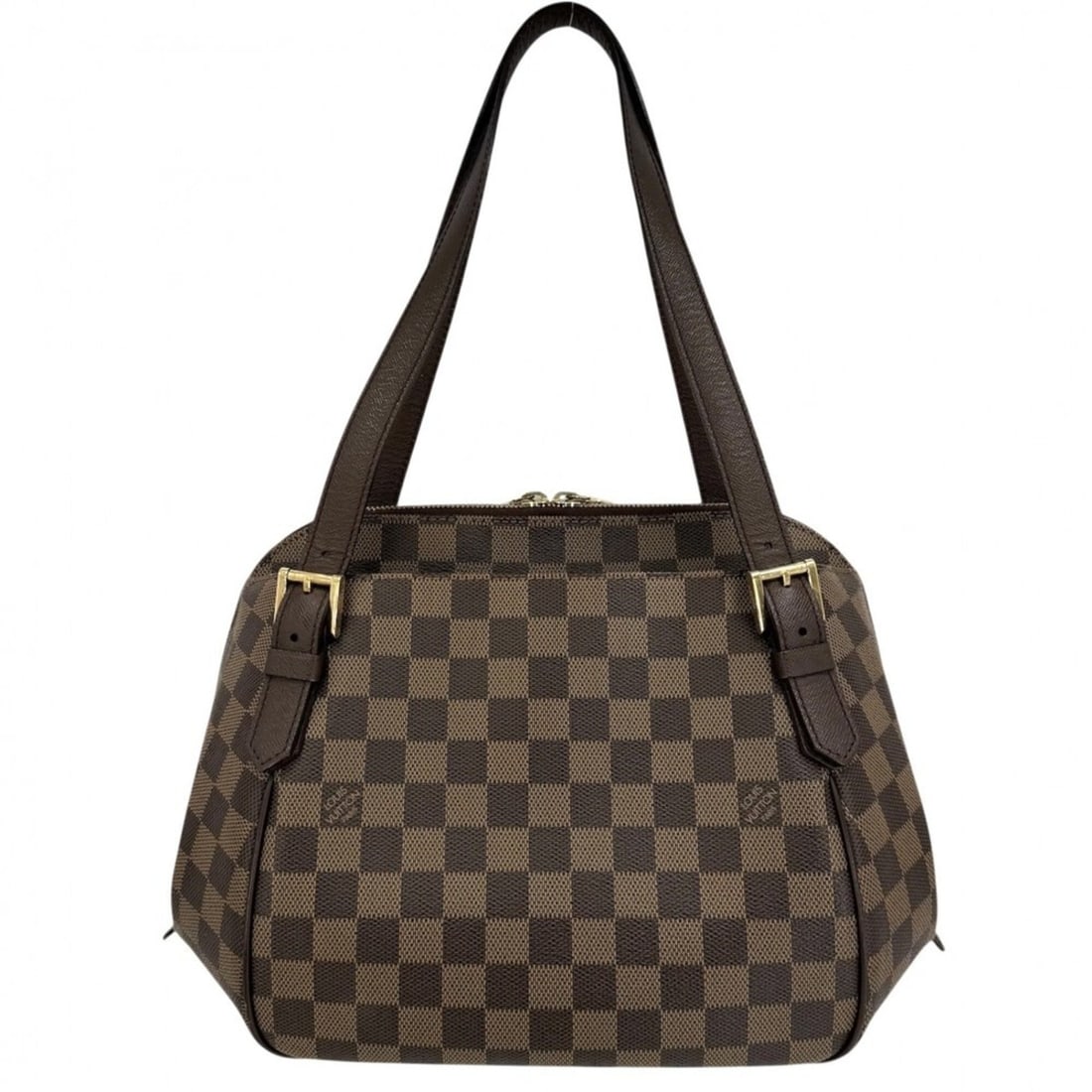 Louis Vuitton Belem MM Tote Bag for Women, Shoulder Bag, N51174, Damier Canvas, Brown, Gold Hardware: --- Catalog ---Category: SizeSize (HxWxD): 23cm x 32cm x 16cm / 9.05'' x 12.59'' x 6.29''Category: DesignType: Handbag, Tote bagColor: BrownGender: WomenMaterial: Damier Canvas Category: GeneralBrand: