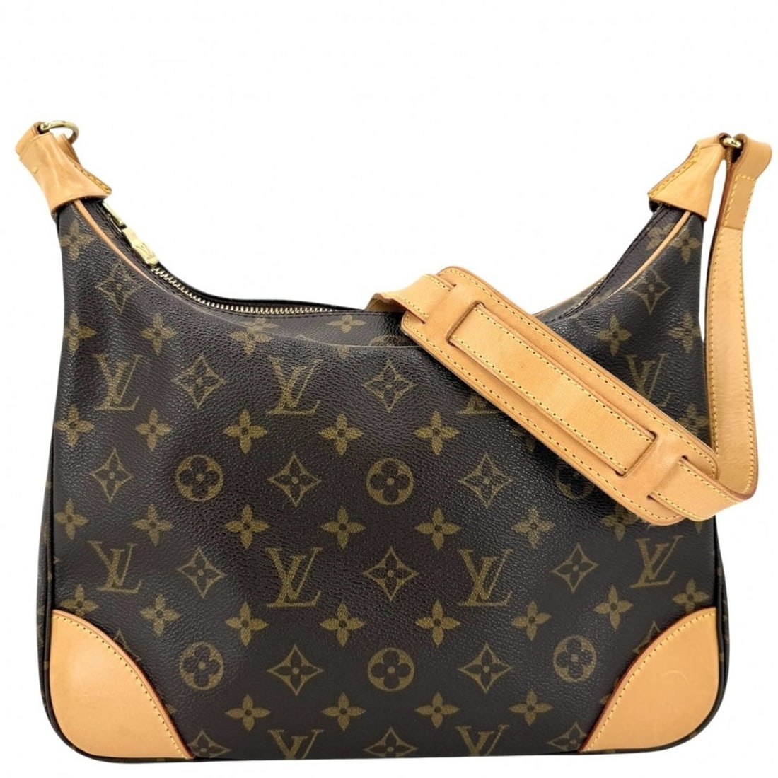 Louis Vuitton Monogram Boulogne 30 Shoulder Bag for Women, M51265, Brown with Gold Hardware: --- Catalog ---Category: SizeSize (HxWxD): 18.5cm x 30cm x 9cm / 7.28'' x 11.81'' x 3.54''Category: DesignType: Shoulder bagColor: BrownGender: WomenMaterial: Monogram Category: GeneralMPN: M51265Bran