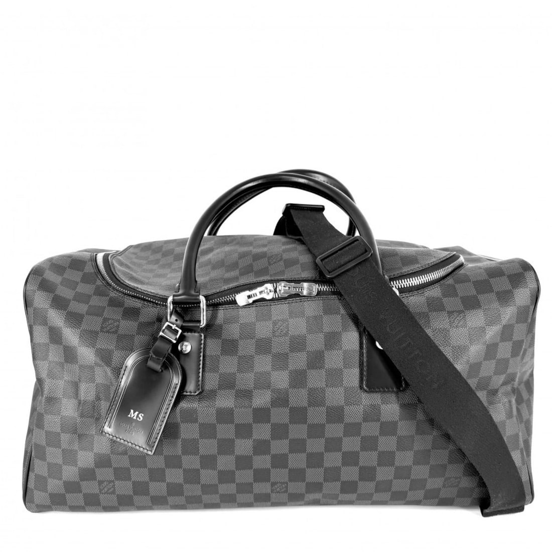 Louis Vuitton Roadster 50 Boston Bag for Men, Travel Bag, Crossbody Shoulder LOUIS VUITTON N48189,: --- Catalog ---Category: SizeSize (HxWxD): 24cm x 50cm x 27cm / 9.44'' x 19.68'' x 10.62''Strap Length: 140cm / 55.11''Handle Length: 46cm / 18.11''Category: DesignType: Boston bag, Shoulder bagColor: