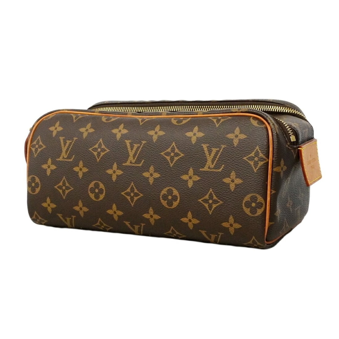 Louis Vuitton Monogram Dopp Kit Clutch Bag M44494 Brown (Men's/Women's): --- Catalog ---Category: SizeSize (HxWxD): 13.5cm x 26cm x 15.5cm / 5.31'' x 10.23'' x 6.1''Category: DesignType: Clutch bagColor: BrownGender: Men,WomenCategory: GeneralMPN: M44494Brand: Louis Vuitto