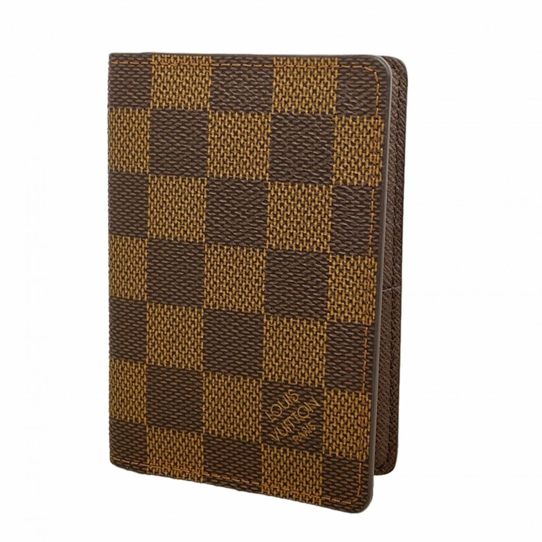Louis Vuitton Damier Organizer de Poche Business Card Holder/Card Case N61721 Ebene Men's/Women's: --- Catalog ---Category: DesignType: Card caseColor: EbeneGender: Men,WomenCategory: GeneralMPN: N61721Brand: Louis VuittonCategory: Physical PropertiesSize (HxWxD): 11cm x 7.5cm x 1cm / 4.33'' x 2.95