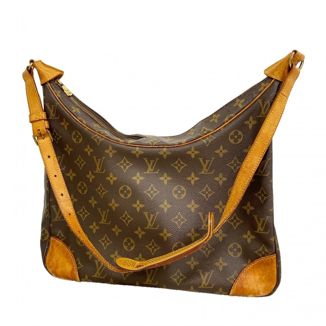 Louis Vuitton Monogram Boulogne 35 Shoulder Bag M51260 Brown Women's: --- Catalog ---Category: SizeSize (HxWxD): 22cm x 35cm x 10.5cm / 8.66'' x 13.77'' x 4.13''Category: DesignType: Shoulder bagColor: BrownGender: WomenCategory: GeneralMPN: M51260Brand: Louis Vuitton--